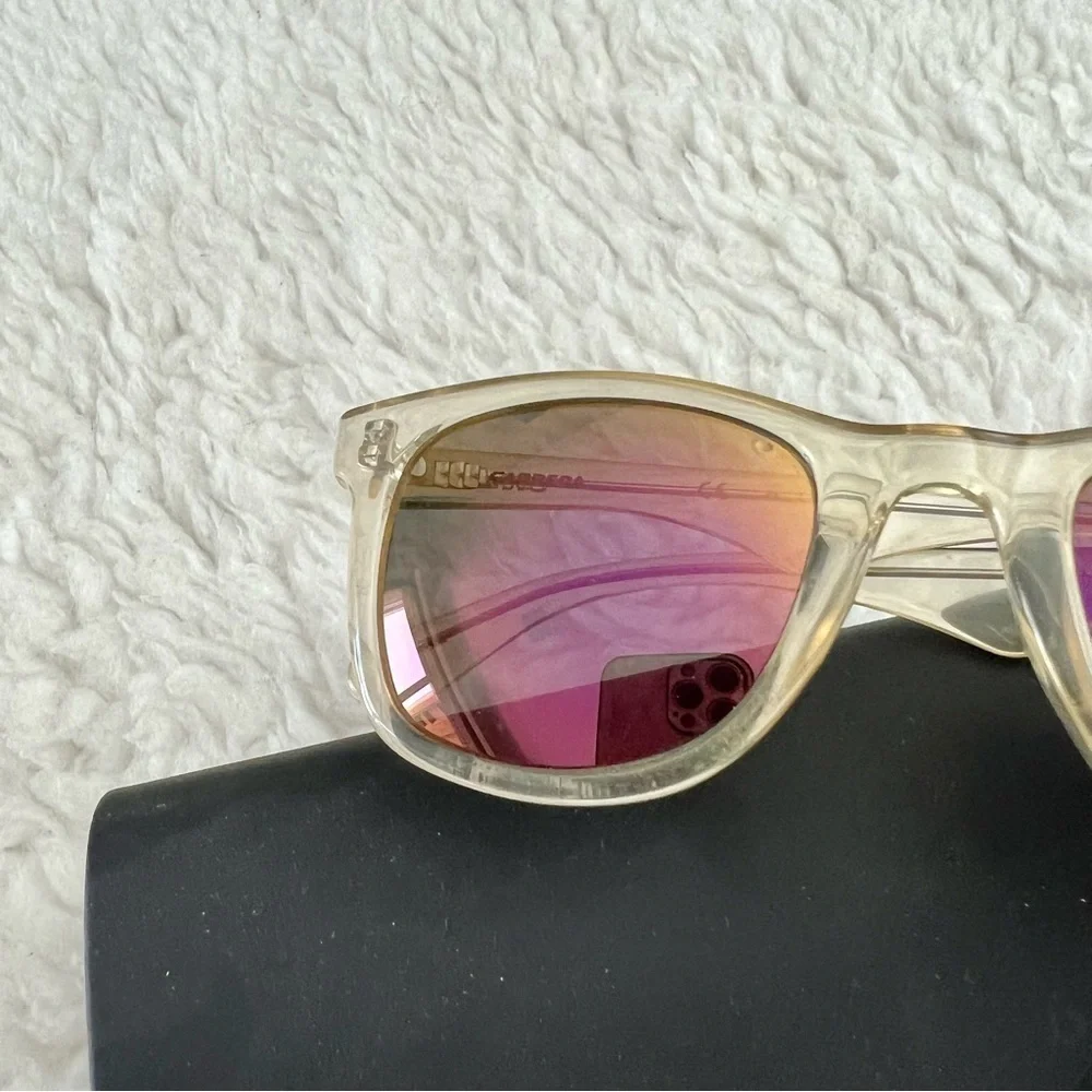 Carrera 6000 CRA VQ Clear Yellow Unisex Sunglasses w/ case